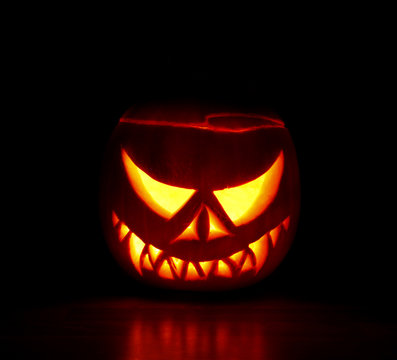Scary Haloween Pumpkin