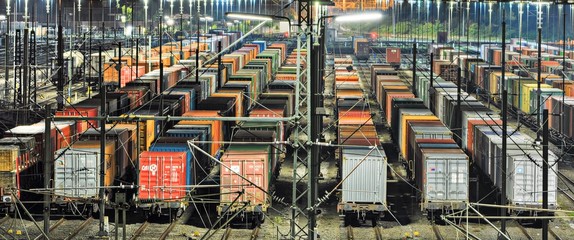 Fototapeta premium Rangierbahnhof