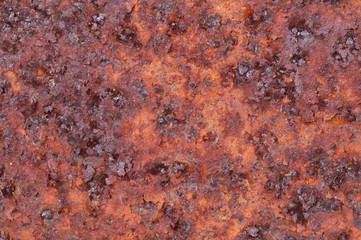 Rusty metal surface