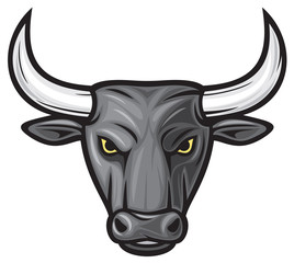 black bull head (black bull)