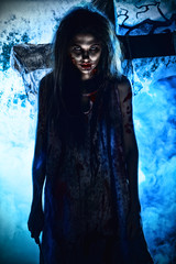 zombie woman