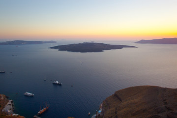 Nea Kameni - Volcano of Santorini