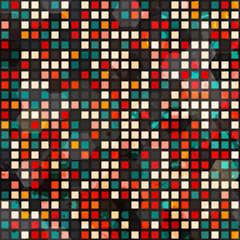 Fototapeta premium abstract square seamless