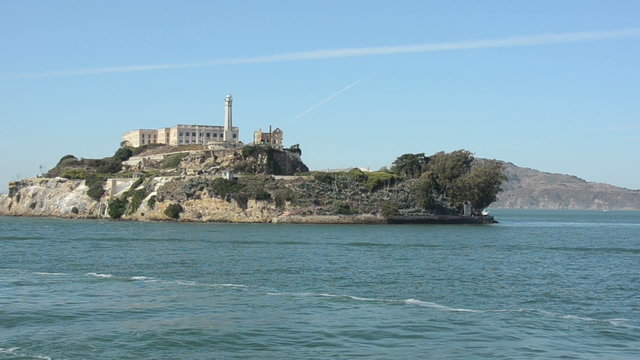 Alcatraz island near San Francisco, California
