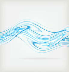 Abstract background wave
