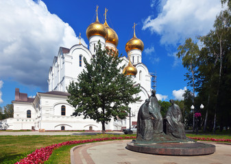Assumption cathedral at Yaroslavl