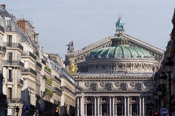 Fototapeta na wymiar Paryż, Avenue de l'Opera