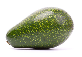 Avocado fruit isolated on white background