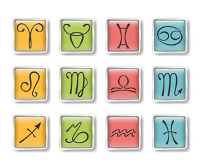 Zodiacal icons