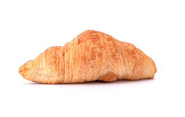 Croissant isolated on white background