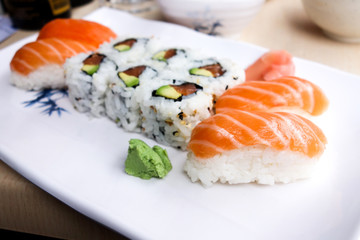 fresh sushi