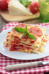 Vegetable lasagna