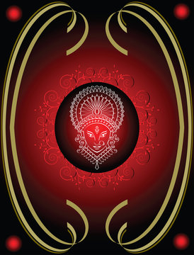Durga Card Design