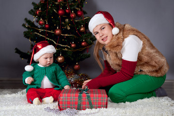 Portrait of two  happy sisters