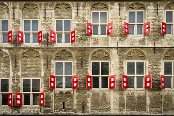 Zelfklevend Fotobehang City Hall - Gouda © Hans Debruyne