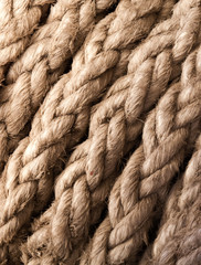 Texture of ship's rope