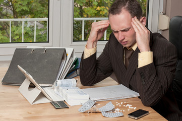 Überforderung auf dem Arbeitsplatz, Burnout.