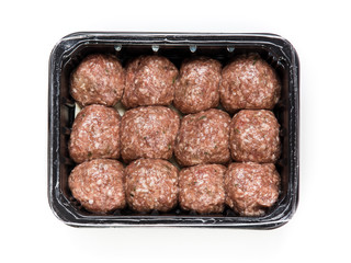 Flesh meat product for cooking packed in box