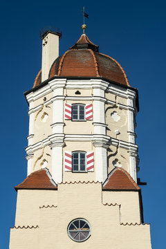 Tower of a city gate in a Bavarian town
