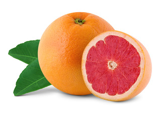 Fresh juicy grapefruits
