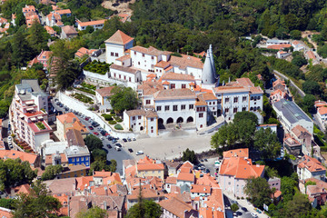 Old village of Sintra in Portugal