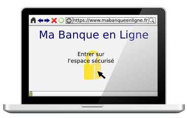 Ordinateur : ma banque en ligne