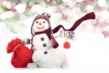 Happy snowman