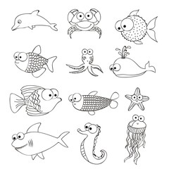 Obraz premium fish Drawings