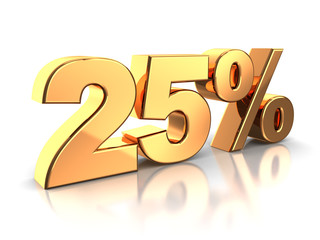 25 percent