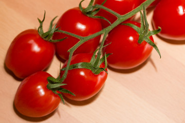 Cherry tomato close-up