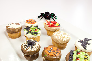 Halloween cupcakes