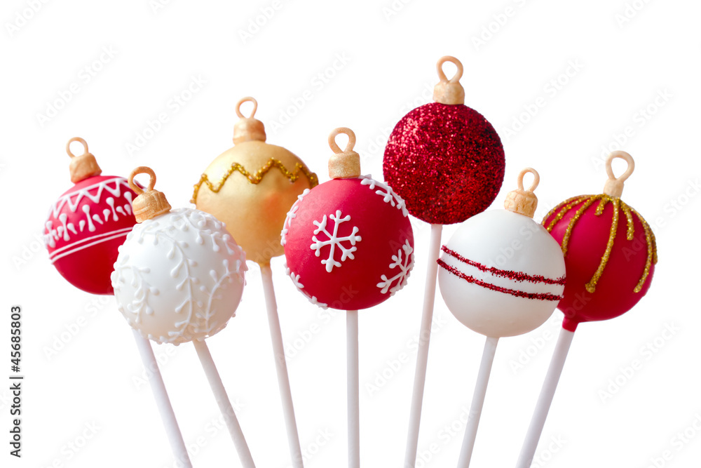 Poster christmas cake pops