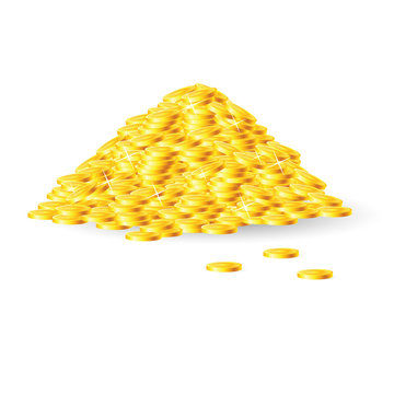 Pile Of Gold Coins