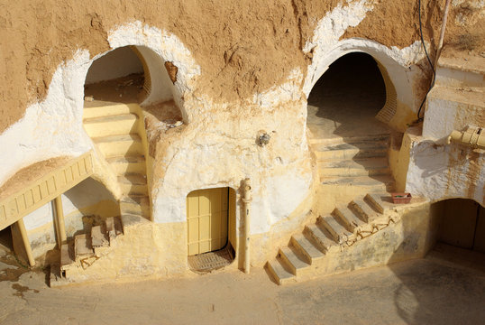 Scenery for the film "Star Wars", Tunisia