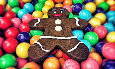 christmas gingerbread man