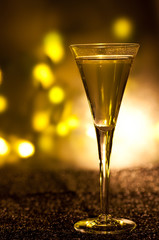 Ein Glas Champagner