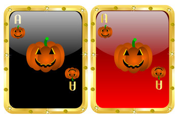 Two halloween cards