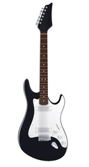 Obraz premium Electric-guitar isolated