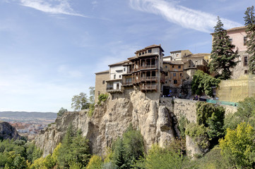 Fototapeta premium The Hanging Houses, Cuenca, Spain