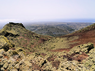 Volcan de la Corona, Lanzarote, Canary Islands, Spain