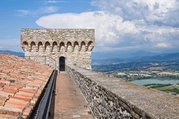 Albornoz fortress. Narni. Umbria. Italy.