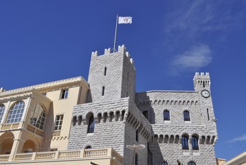 Fototapeta na wymiar Monaco, Pałac Książęcy