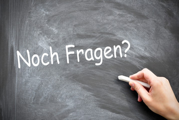 noch Fragen ?