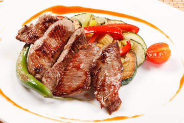 lamb with vegetables