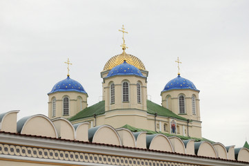 Fototapeta na wymiar church's domes