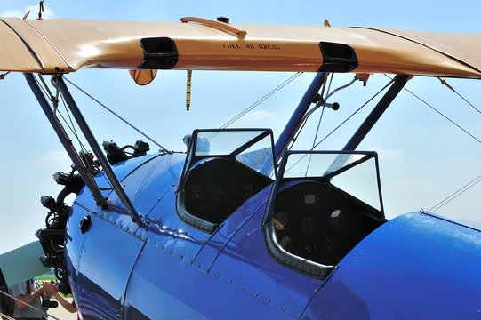 fighter-bomber aircraft boeing stearman