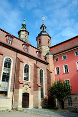 Stadtpfarrkirche St. Kilian und Rathaus