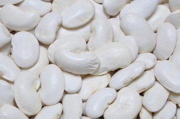 White beans dried food ingredient