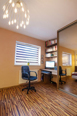 Modern master bedroom interior