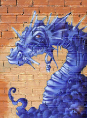 Dragon painting